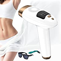 IPL Depiladora de Luz Pulsada- Sistemas de Depiladora Electrica Mujer Permanente Sin Dolor- con 5 Niveles de EnergíA y 2…